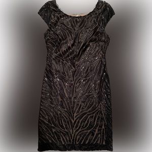 Bailey44 black sequins dress, small